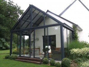 Vérrière structure acier porteuse