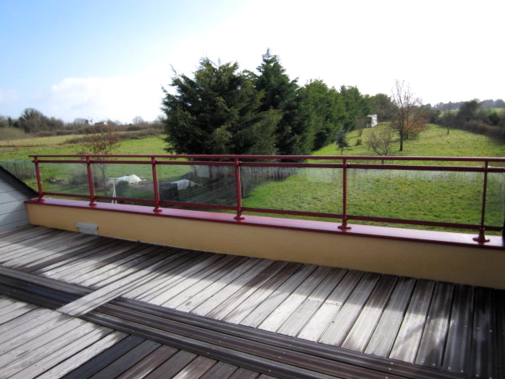 Garde corps sur terrasse ext