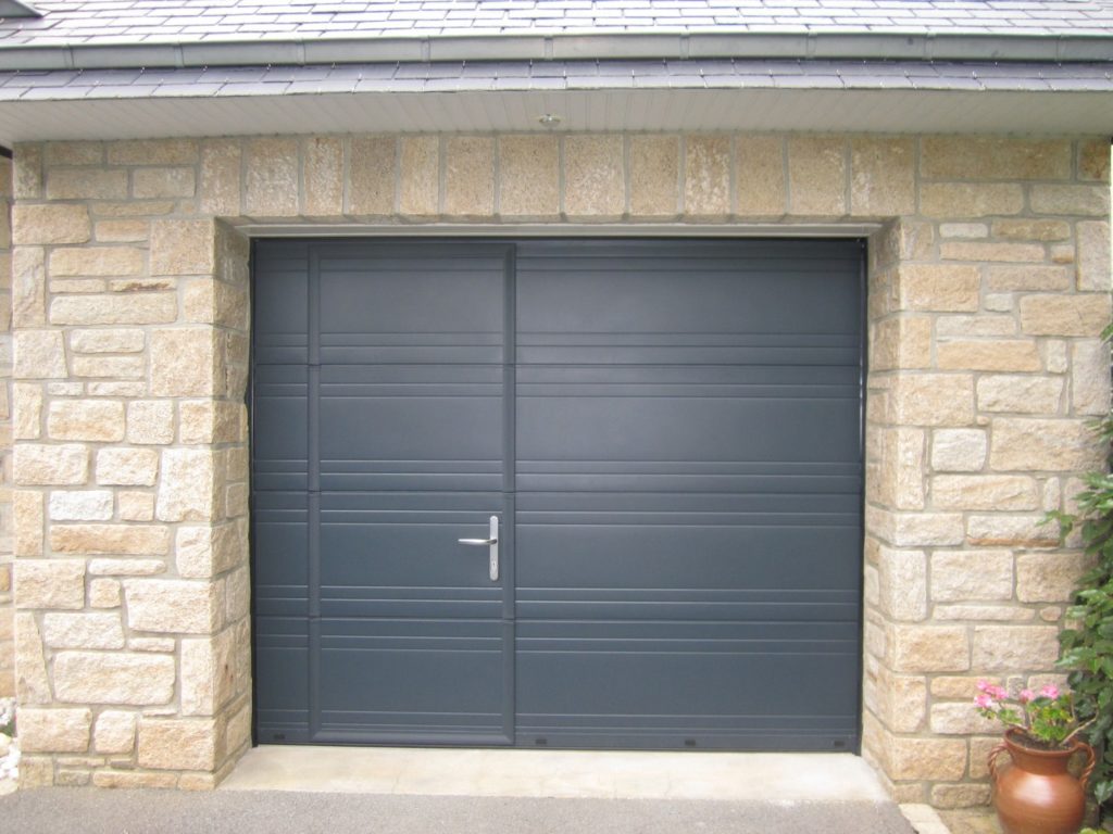 portes de garage enroulable avec portillon