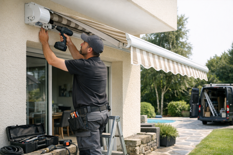 Store banne vannes : conseils et installation